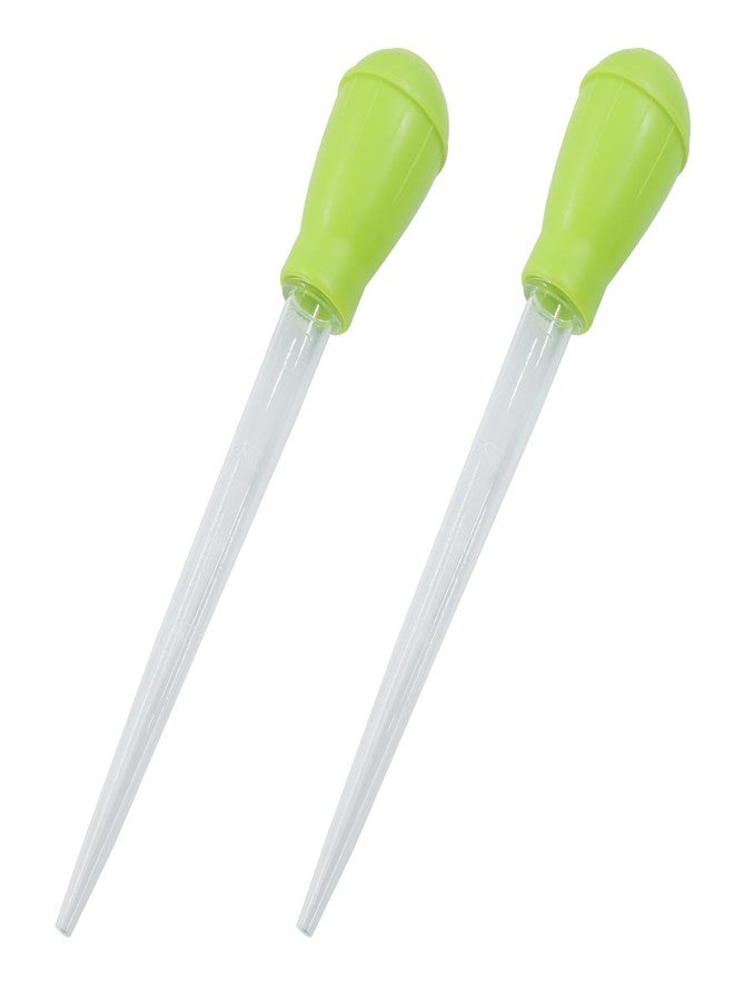 Murtenze 2 Pack Manual Fish Tank Water Changer Aquarium Dropper, Green Clean Pipette Dropper Waste Remover, Mini Gravel Cleaning Straw for Aquarium Cleaning/Aquarium Owners - Image 1